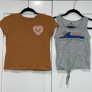 Roxy Tank & Old Navy T-Shirt